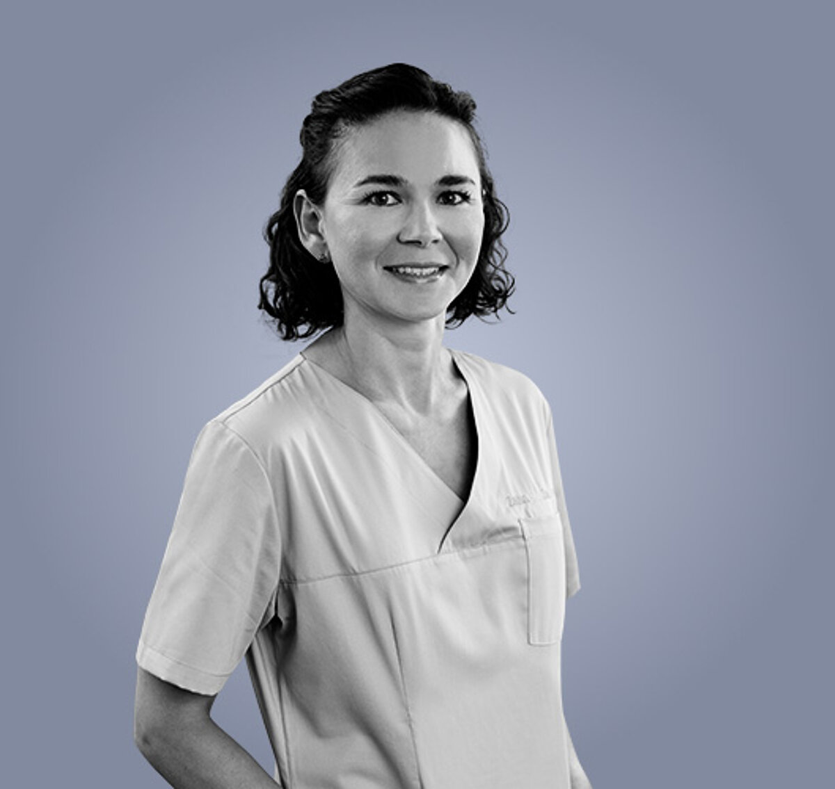 Marina, zahnärztliche Mitarbeiterin in der Zahnarztpraxis zahnpluszähnchen in Nürnberg