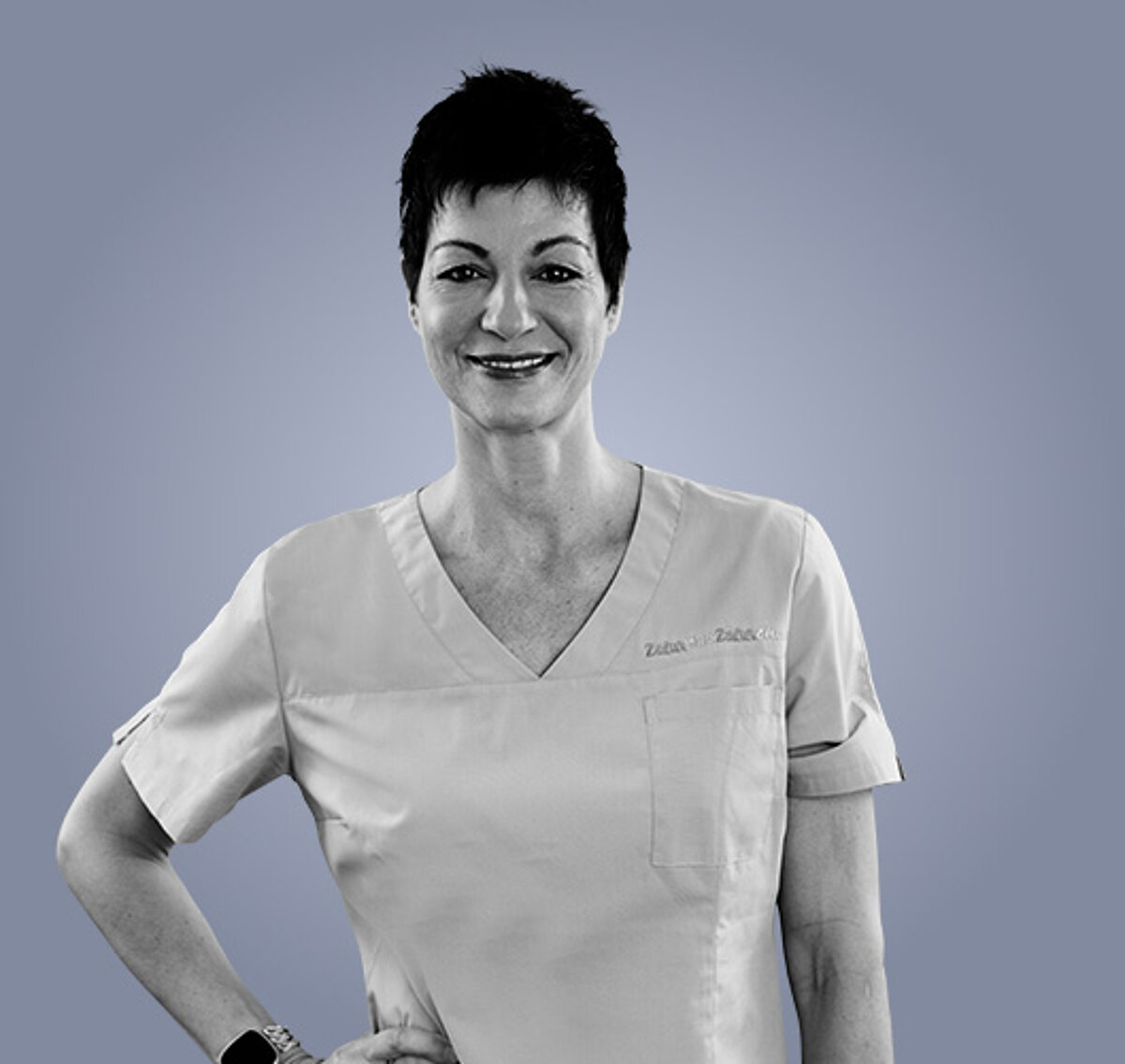 Martina, zahnärztliche Mitarbeiterin in der Zahnarztpraxis zahnpluszähnchen in Nürnberg
