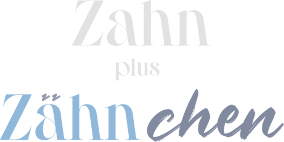 Das Logo von zahnpluszähnchen - Deiner Zahnarztpraxis in Nürnberg Mögeldorf